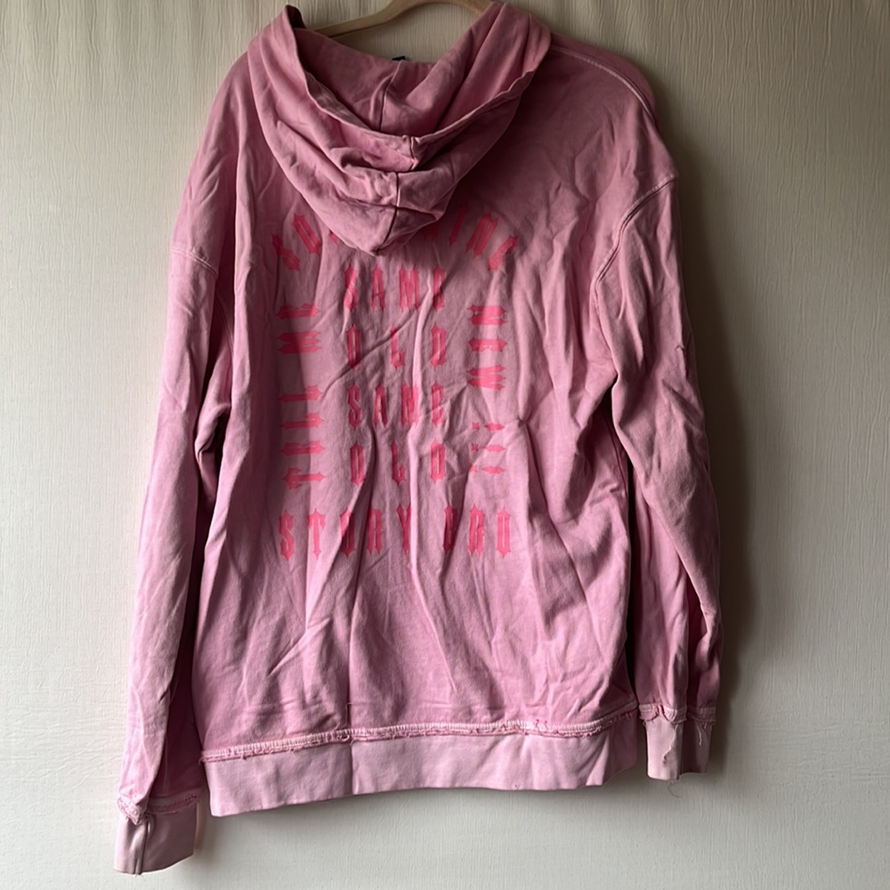H&M pink oversized hoodie - Picture 7 of 9